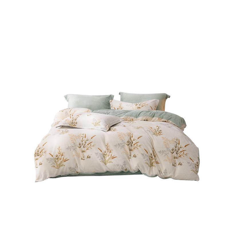 Пододеяльник LOVO Lawaia из фланели с молочным бархатом 150cm x 215cm