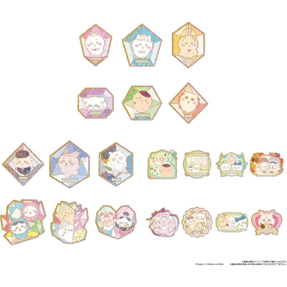 

Chiikawa Glitter Die Cut Stickers 1box 12pcs