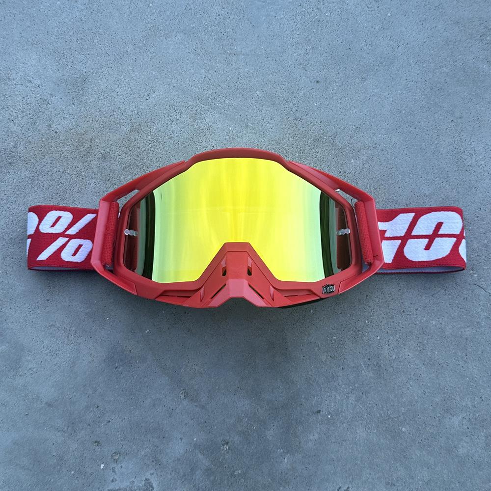 Motorcycle Goggles Color Off-road Helmet Goggles Windproof Sand Riding Glasses Ski Goggles