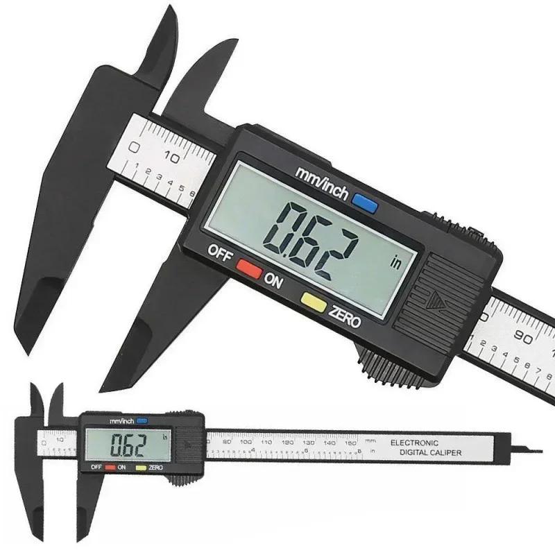 Measuring Tools Plastic Electronic Digital Display Caliper Caliper Student Vernier Ruler Gauging Measurement Analysis