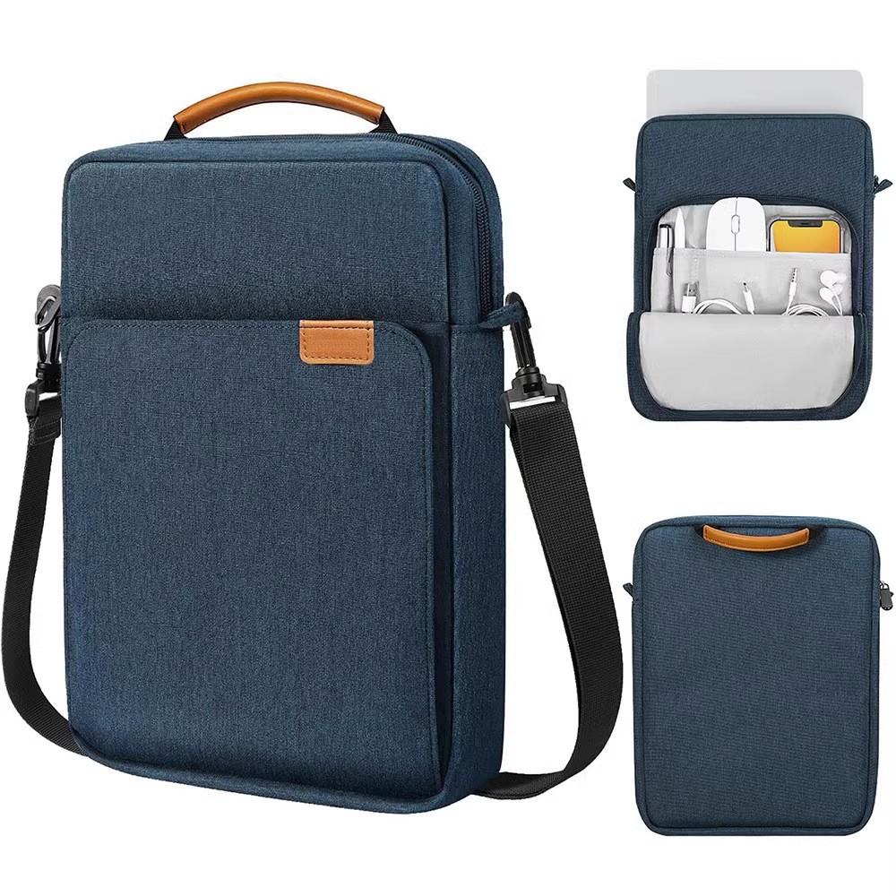 Tablet Storage Bag Anti-Scratch Waterproof Oxford Cloth Zipper Closure Tablet Computer Storage Bag for School Travel