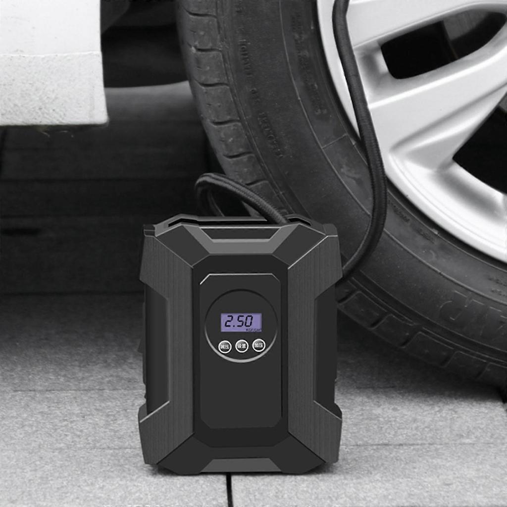 25-26 Reifenfüller Auto Luftpumpe Kompressor Elektrisch Kabellos 20L/min mit LED-Licht