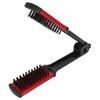 Heat Resistant Hair Straightener Brush Anti Static Double Sided Brush Straightening Comb  For Home