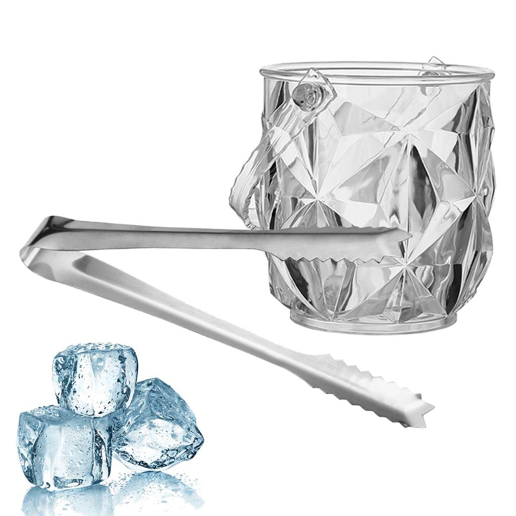 IJsemmer Champagne Bier Wijn Koeler en Tangen Acryl Opbergbak voor Hotel Feesten Bierflesjes Champagneflesjes Pub