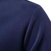 2024 New Autumn Winter Long-sleeved Polo Neck Hoodie Casual Sports Shirt Fashion Design Men's Cotton Top