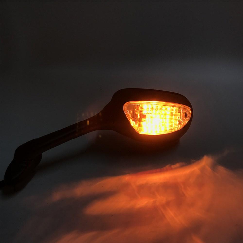 Rearview Side Mirrors w/Turn Signals For Suzuki GSXR600 GSX-R750 GSXR1000 02-15