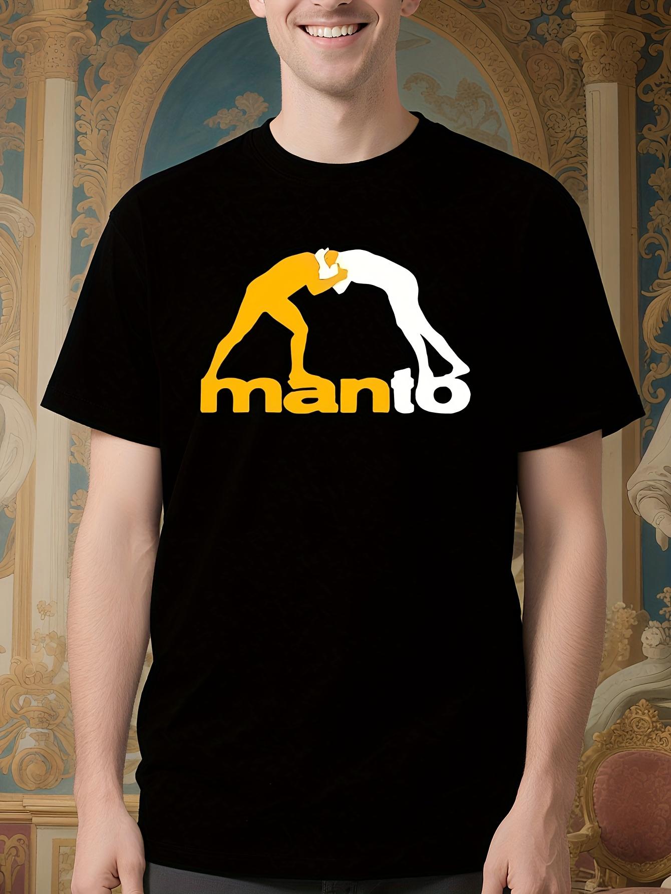 Brazilian Jiu-Jitsu Martial Arts Tshirt - Black with Oran... XXL