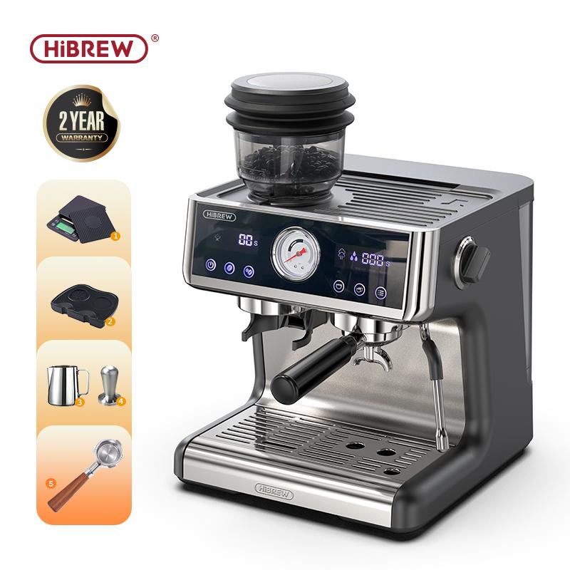 HiBREW H7A Espresso Machine Dual Boiler Grinder