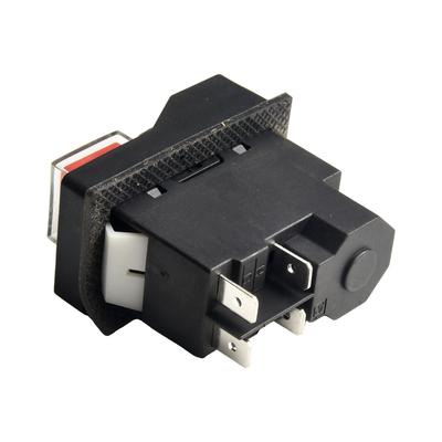 Accidental Power Failure KJD17 Electromagnetic Switch Electromagnetic Button Switch Metal + ABS Rated Voltage 220V