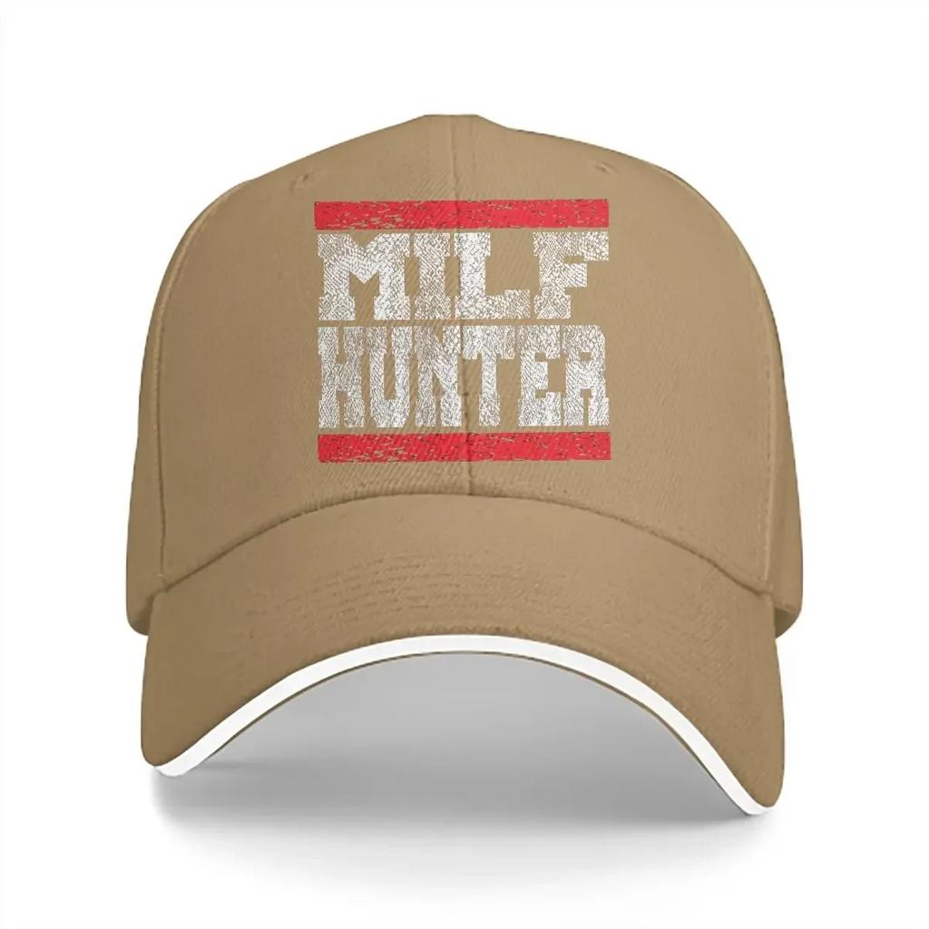 Hunter Baseball Caps Peaked Cap MILF Sun Shade Hats for Unisex Women