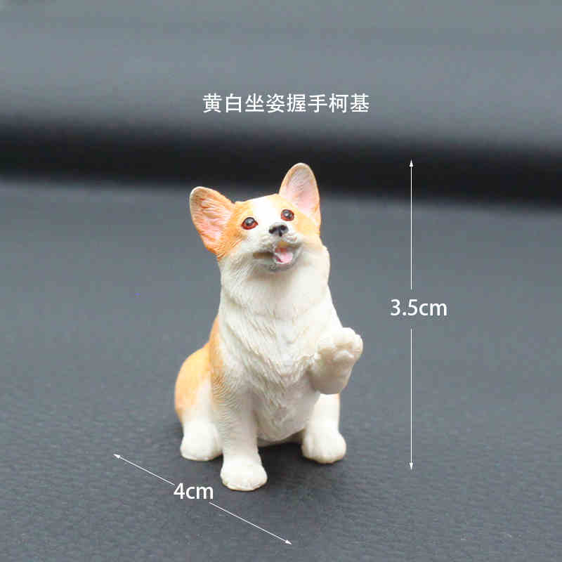 Car Central Control Ornaments, Car Decoration Sets, Resin Simulation Dog Car Supplies Gifts, Customizable Phone Number Plates