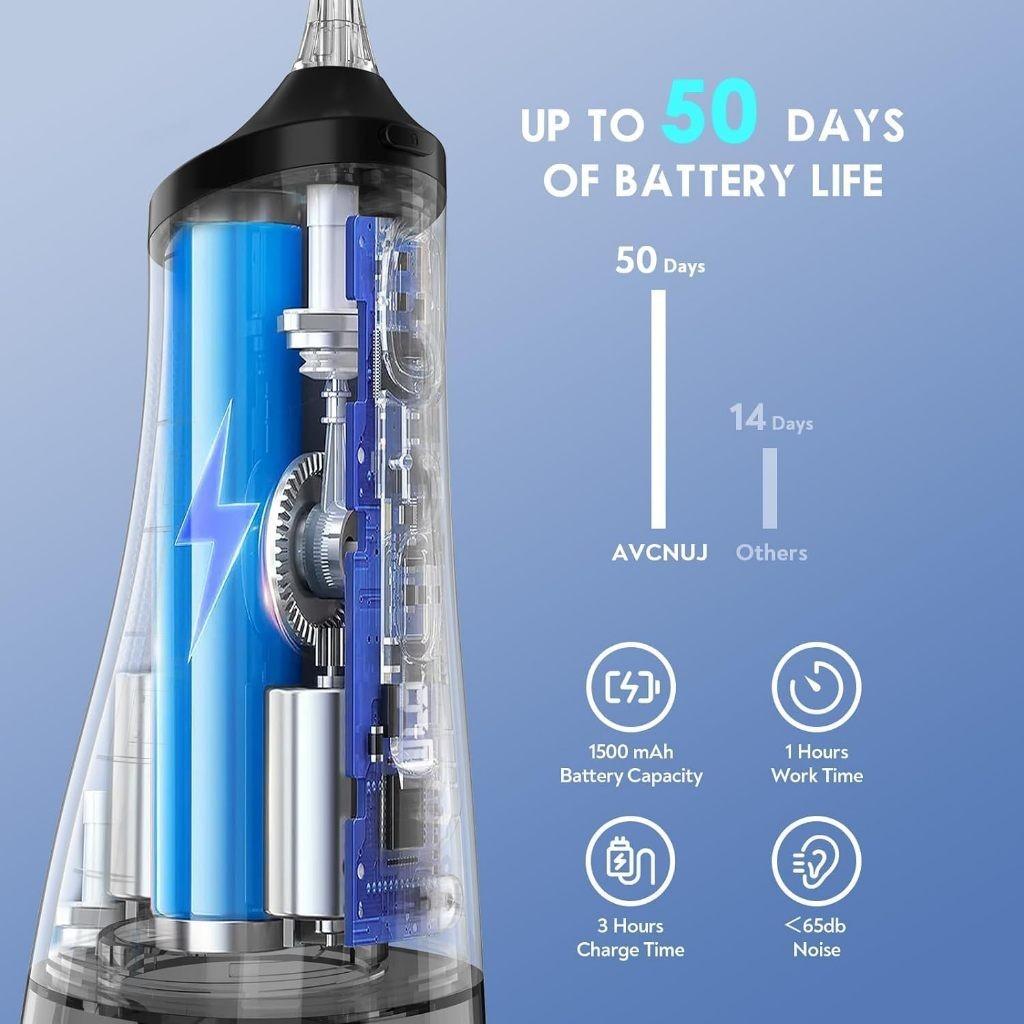 IPX7 Waterproof Ear Wax Removal Tool 9 Pressure Settings Water Powered Ear Cleaner Safe and Effective Ear Cleaning Kit