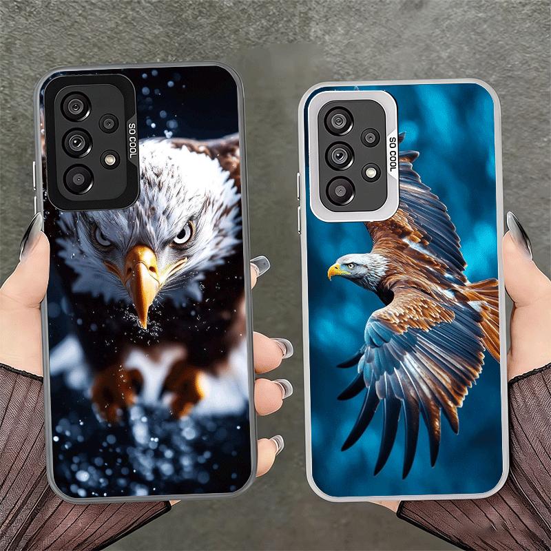Cooler stoßfester Bald Eagle Handyhülle für Samsung A17 A16 A15 A14 A37 A57 A36 A56 A26 A35 A55 A25 A34 A54 A24 A13 A23 A33 A53 A0