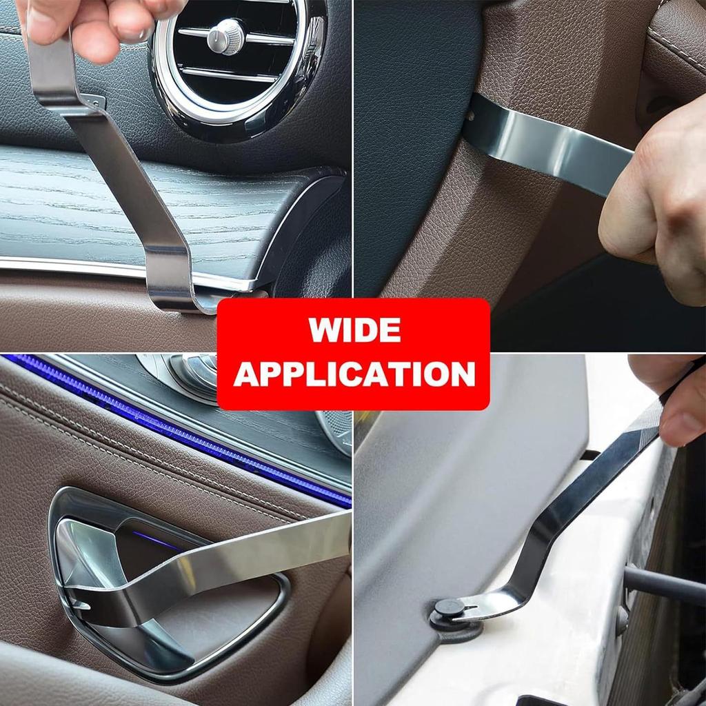 5-teiliges Auto-Zierleisten-Entfernungswerkzeug, strapazierfähig, kratzfrei, Innenraum-Reparaturset, Audio-Armaturenbrett-Entferner, Hebelwerkzeug für Fahrzeug-Armaturenbrett