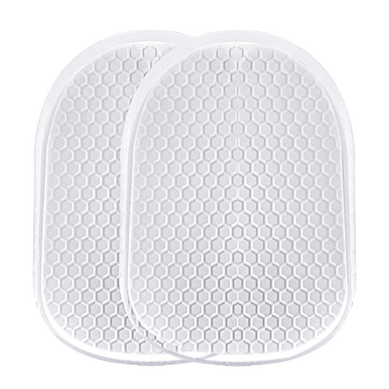 Мягкая гелевая подпяточник с сотовой структурой: Противоскользящие, Амортизирующие, Регулируемые по размеру, Самоклеящиеся для комфорта в туфлях на высоком каблуке.