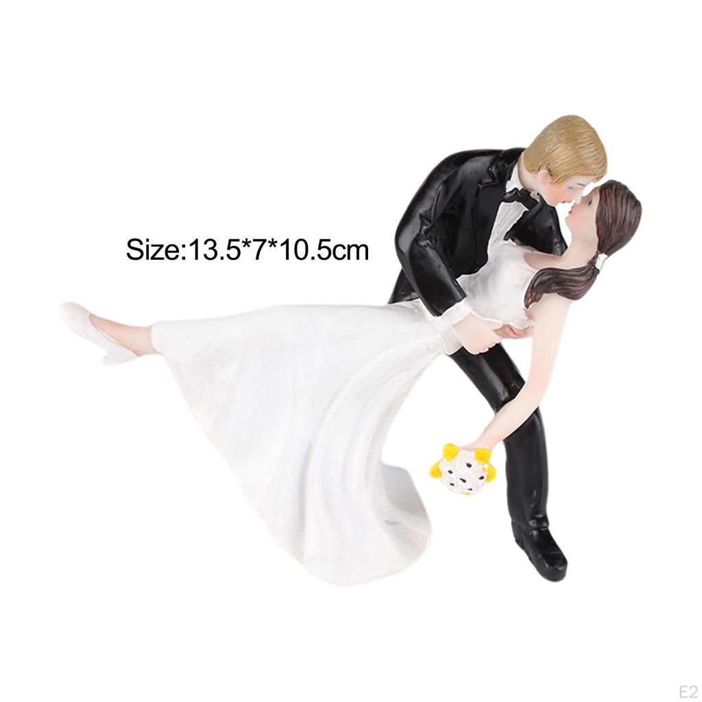 Tanzfiguren für Hochzeitskuchen-Dekoration Miniatur Brautpaar-Set