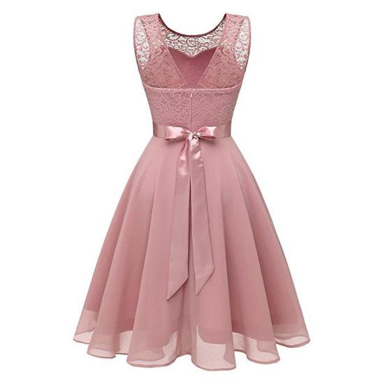 Formal Dress Hollow Out Lace Summer Crochet Large Hem Midi Dress for Wedding