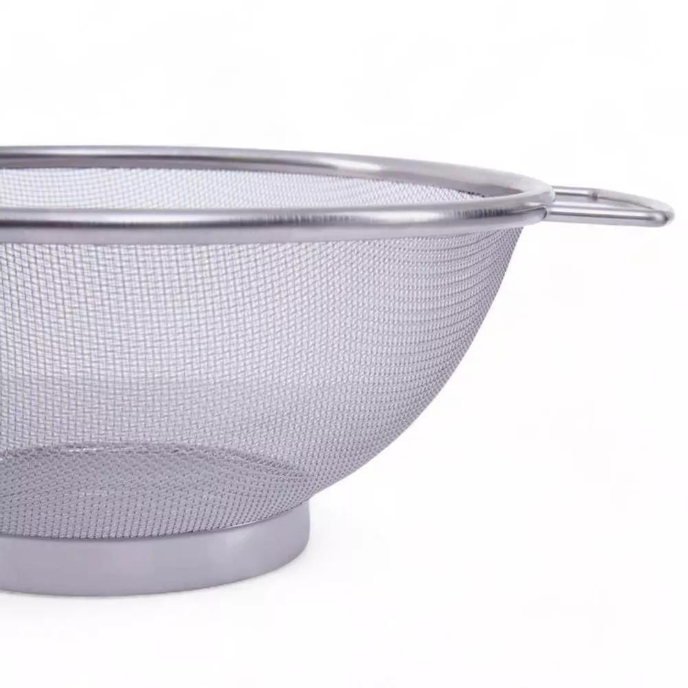 

Double Handle Sieve Kitchen Sieve Cooking Rust Resistant Versatile Kitchen Tool Comfortable Grip For Draining Pasta China Mainland