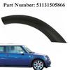 Front Wheel Arch Trim Wheel Cover Mudguard For MINI COOPER R50 51131505866 51131505867 Right/Left Car Exterior Accessories