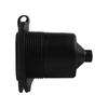 Waterproof Mains Inlet Socket Secure Locking Mechanism Plastic Flush Mount Socket 125V 15A for Motorhomes & Trailers