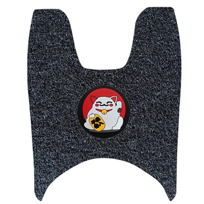 Benling UA125 Motorcycle Coil Foot Mats - Waterproof, Sun-Protected, Dirt & Wear Resistant Pedal Pads.