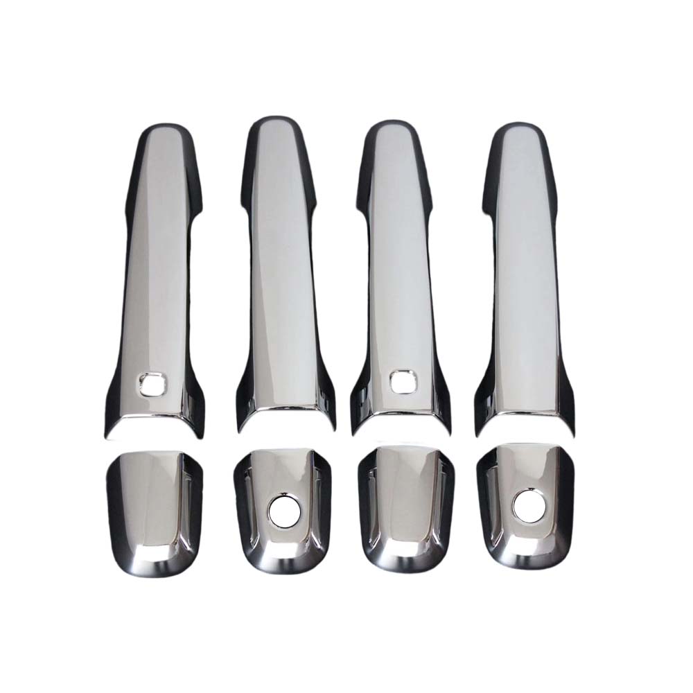 Car Decoration Door Handle Cover For Mitsubishi L200 Triton PAJERO SPORT 2015- Cars Accessories Upgrade Modify A Car
