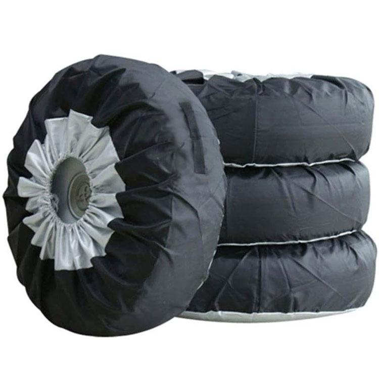 Waterproof 420D Oxford Car Spare Tire Cover, Sunscreen & Protection