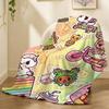 Tokidoki Fashion Throw 240g flannel blanket, suitable for sofas, beds, offices,  exquisite gift blankets