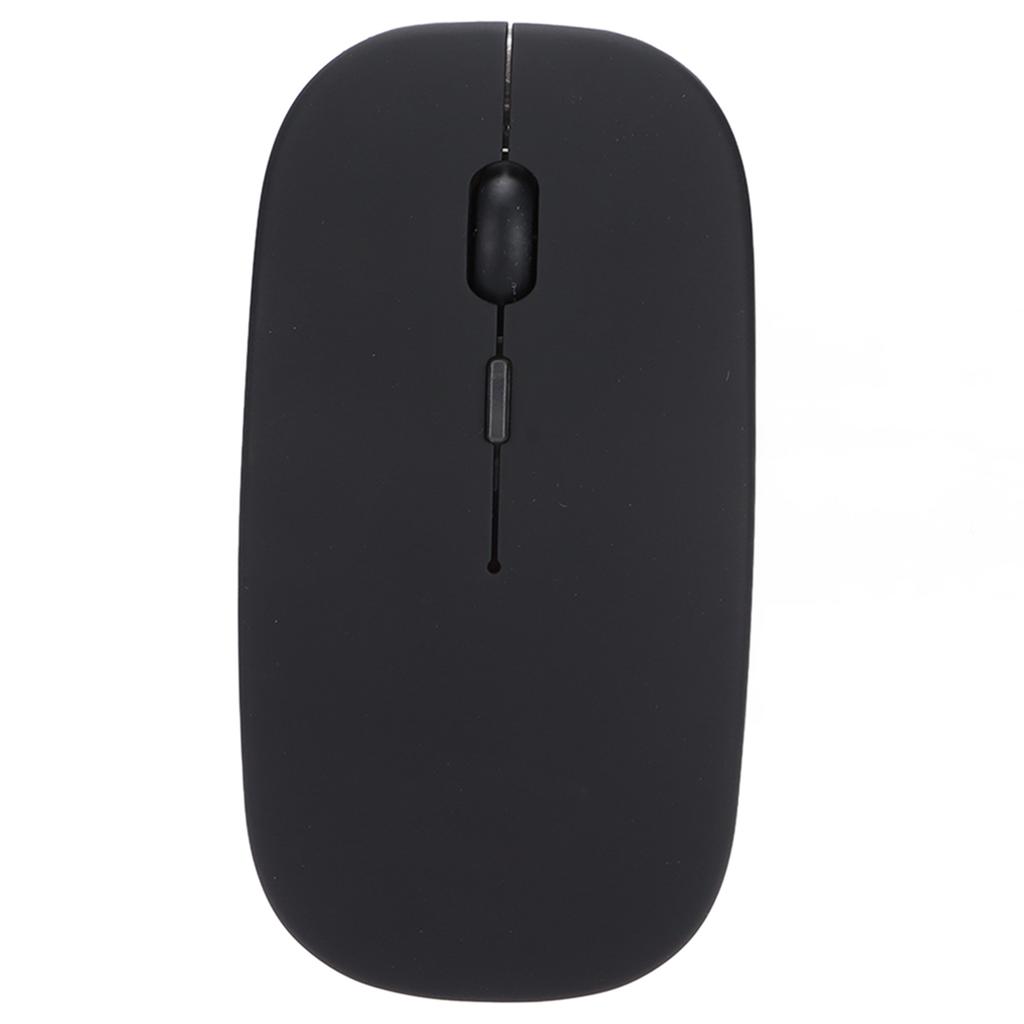 Wireless Optical Mouse 2.4GHz DPI Regulation Silent Switch Colorful Lights Office Light MouseBlack