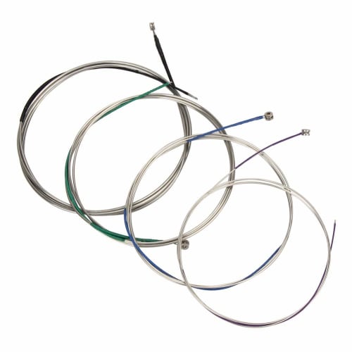 Imelod Cello Strings Full Set (A-D-G-C) Universal Steel Core Nickel-Chrome Winding with Nickel-Plated Ball Ends for 4/4, 3/4, 1/2, and 1/4 Cellos