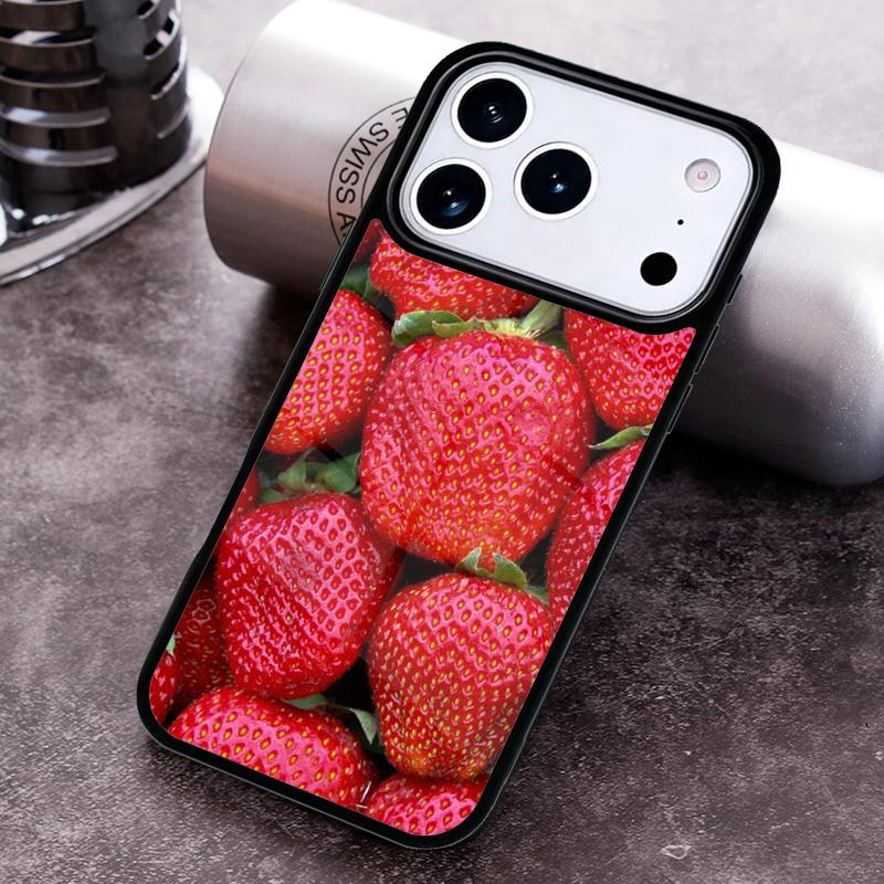 Fruits Watermelon Pineapple Summer Phone Case for iPhone 17 16 15 Pro Max Air 14 13 12 11 Plus Shockproof Cover