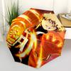 Bakugou Fashionable Automatic Opening/Closing Folding Umbrella. Portable and Foldable, Ideal for Gift, Travel, and Daily Use.