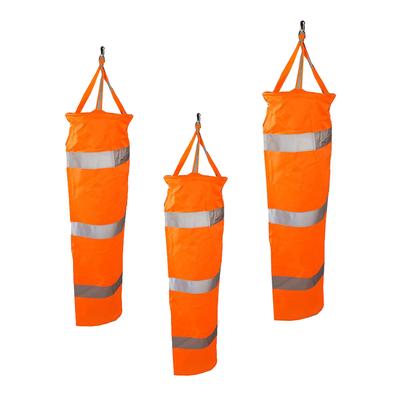 80//100//150//200cm Windsock Airport Aviation Wind Bag Outdoor Camping Flag Orange