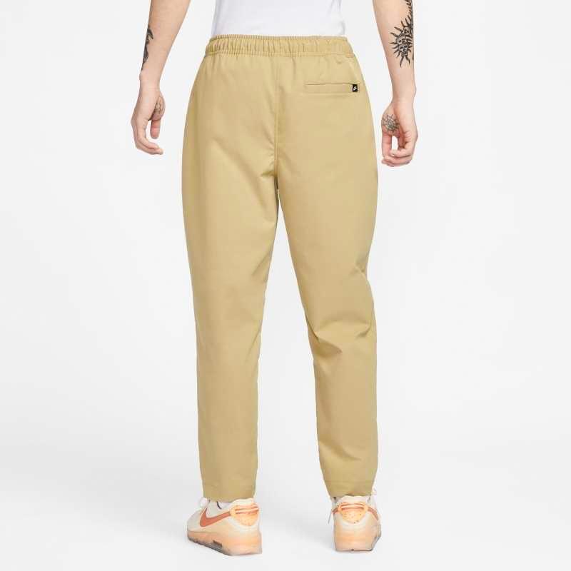 Nike Club Wvn Solid Comfortable Soft Tapered Sports Long Pants Men bottoms Khaki HJ1998297