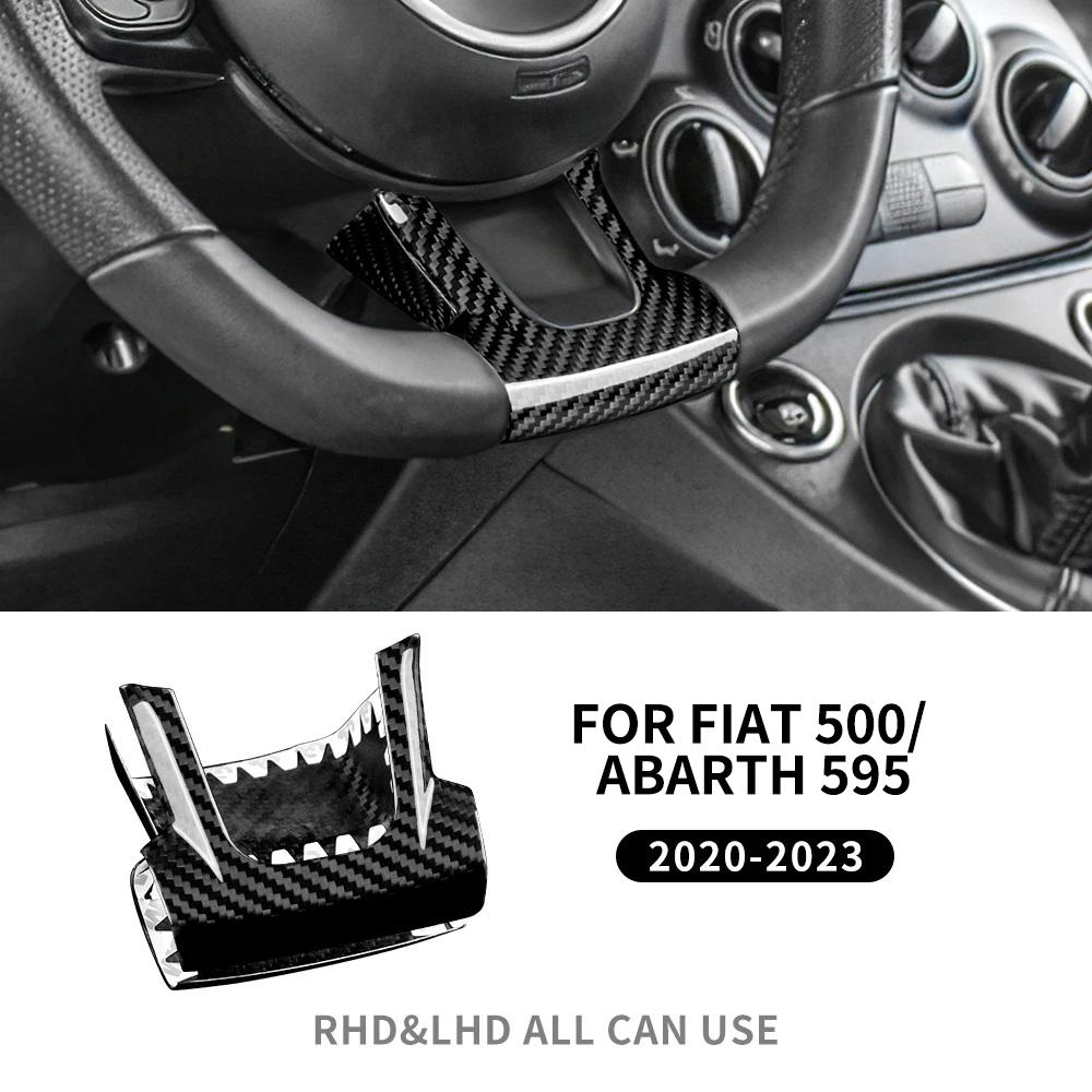 Real Hard Carbon Fiber Sticker For Fiat 500 Abarth 595 695 2008-2013 2014 2015 2016 2017 2018 2019 2020 2025 2025 2025 Car Decor