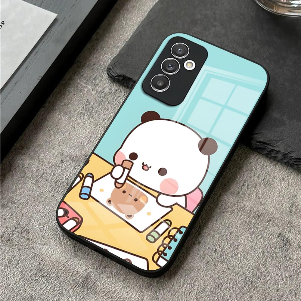Cute BuBu DuDu Phone Case For S24 Ultra Samsung S23 S22 S20 Fe S21 Plus Galaxy A54 A34 A24 A53 Glass Cover