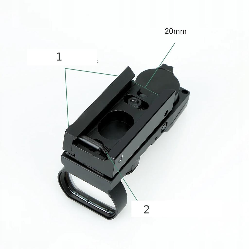 Red Dot Sight Picatinny 20Mm Asg Hunting Shooting 4 Patterns