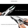 Toenail Clipper for Ingrown or Thick Toenails Stainless Steel Fingernail Clipper