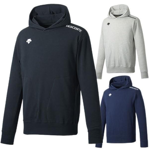 

Sweatshirt Hoodie Sweat Absorbent Stretch Simple Classic Training Team Navy L [DESCENTE] Men s