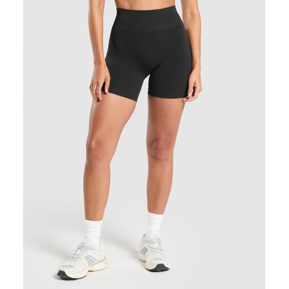 

Gymshark Бесшовные шорты Lux Coal Marl B1c4k Bbq2 XS