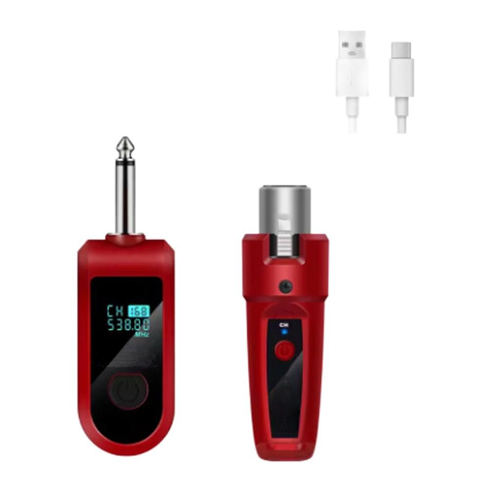 

Converts Wireless Signals To XLR Wireless Microphone Converter XLR Transmitter Receiver Gold Red 1 To 1 1 To 2