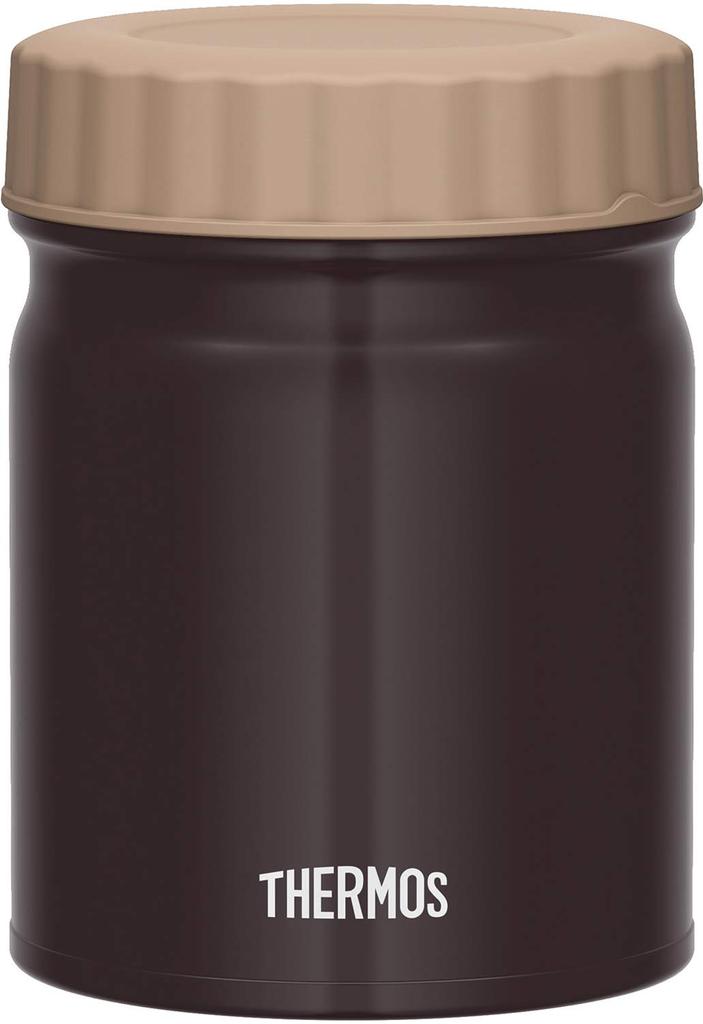 Thermos Vacuum Insulated Soup Jar, Black, 400ml, JBT-400 BK