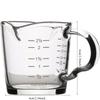 Glass ESPRESSO Measuring Cup 70ml Heat Resistant Cup Kitchen Espresso Jig Double Ounce Cup