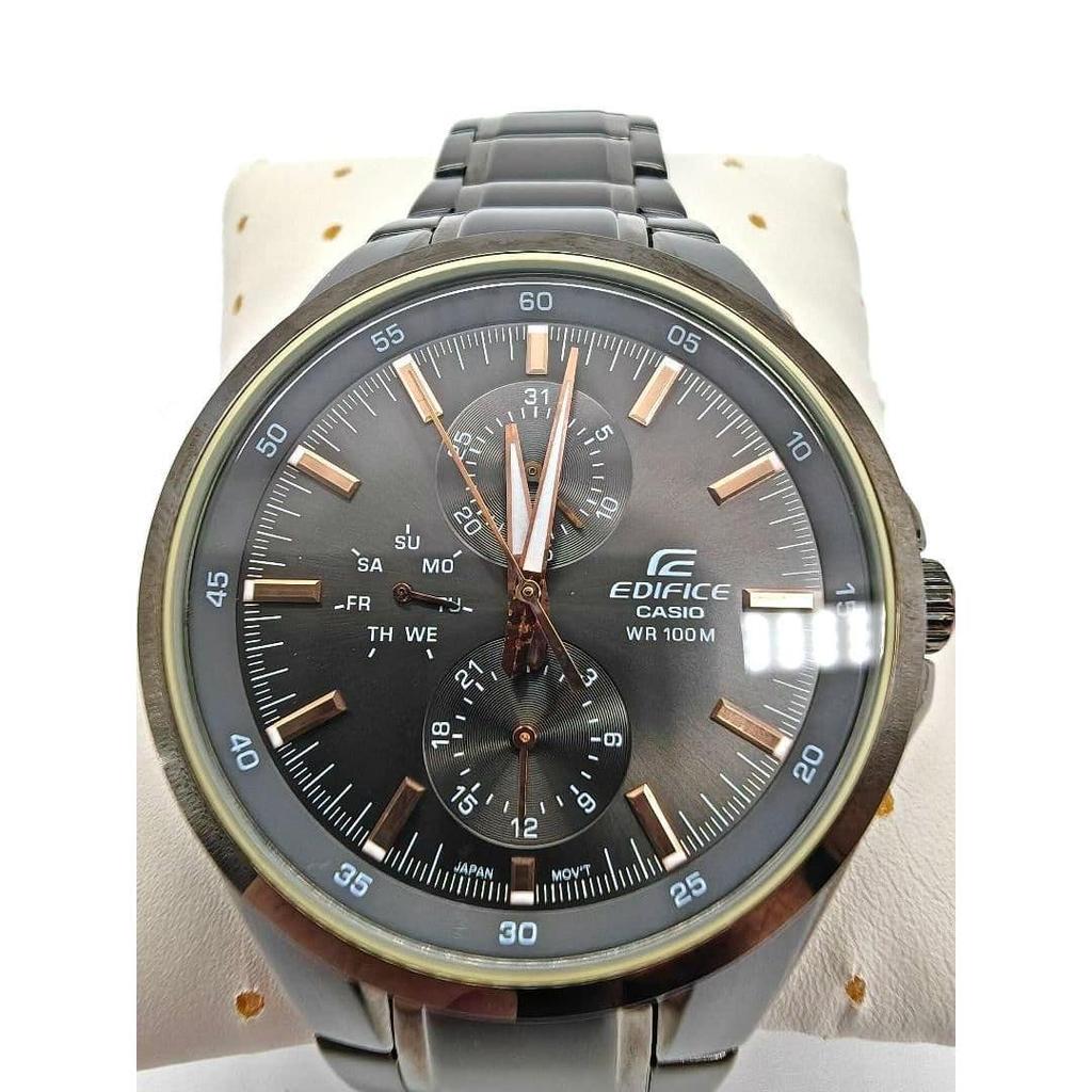 Used [Rare / complete with accessories] Casio Edifice watch EF-339BK-1A9