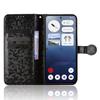 For Nothing Phone (3) 5G Wallet Case Dot Pattern Imprint PU Leather Phone Cover with Wrist Strap