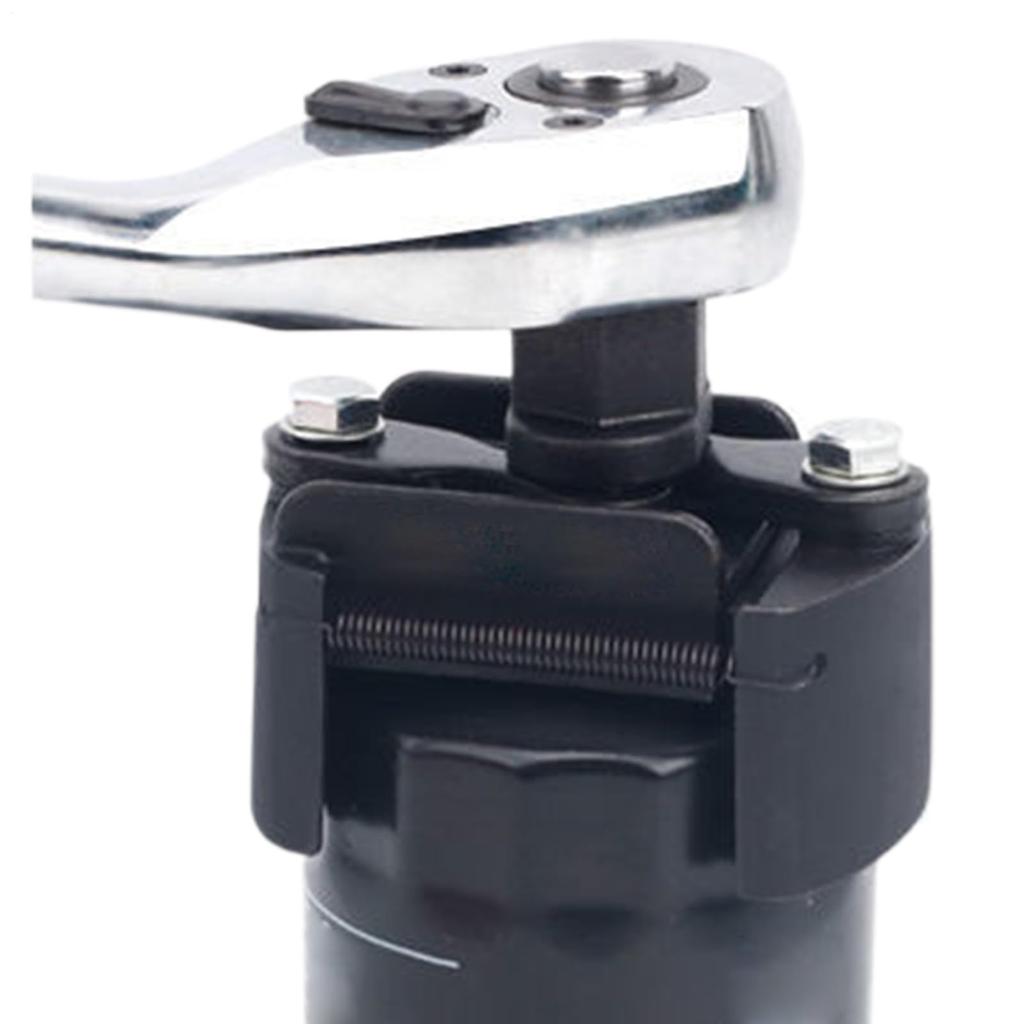 Huxibai Filter Wrench, Filter Removal Tool, Durable Stable Metal Separator Engine Replacement for Car, Truck, Car, Home