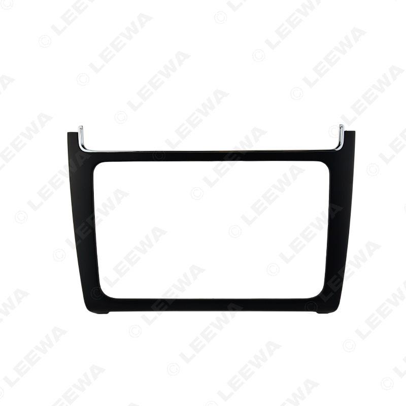 

Volkswagen Polo 2DIN Рамка панели автомагнитолы Матовый черный LEEWA Variant