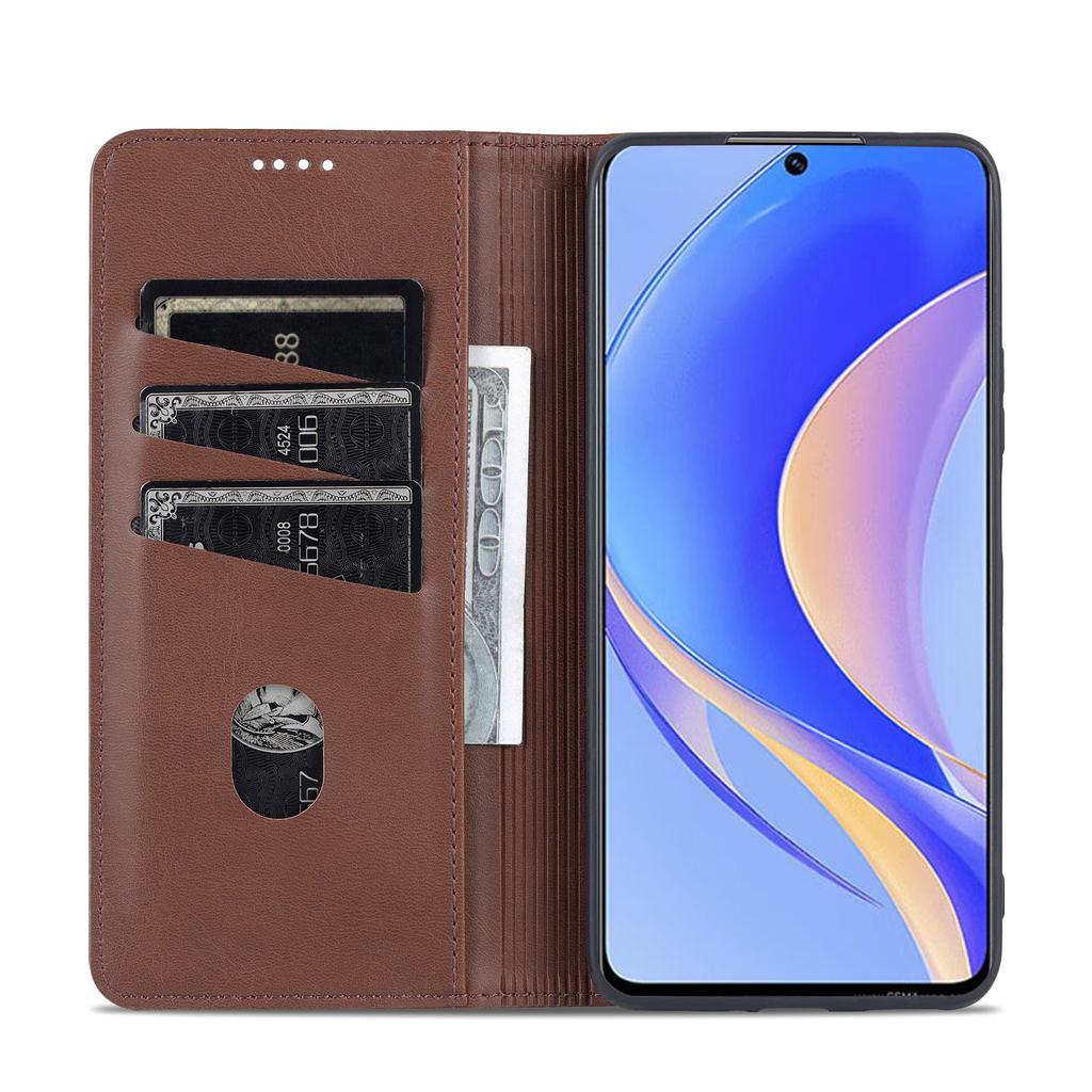 Δερμάτινη θήκη Deluxe Magnetic Adsorption for Huawei Nova Y90 / Huawei Nova Y 90 Flip Cover Protective Case Fundas Coque