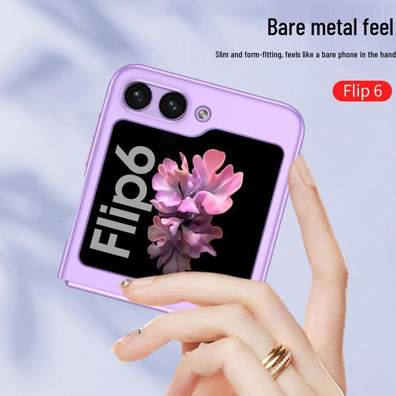 Samsung Z Flip 6 Ultra-Thin Frosted Solid Color Phone Case