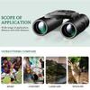 Mini Portable Powerful Binoculars Professional 50000m Hd Telescope Foldable Monocular Long Range Bak4 Prism For Outdoor Camping